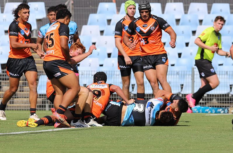 SGB Rnd 1 SHARKS vs TIGERS