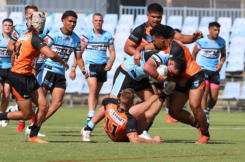 SGB Rnd 1 SHARKS vs TIGERS