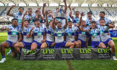Warriors make history with UNE Harold Matthews Cup title (Photo - NZ Warriors)