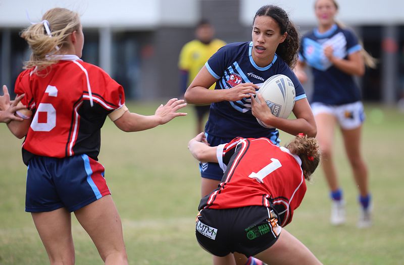 NSWCHS Sydney Trials u18 schoolgirls Syd EAST vs Syd NORTH
