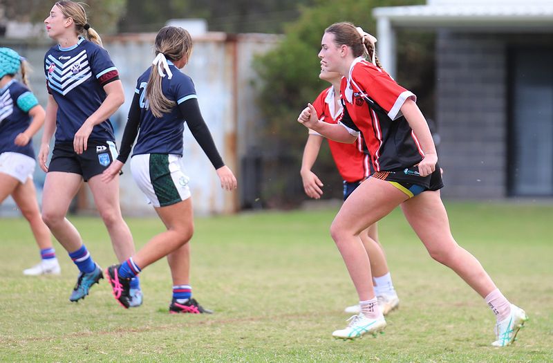 NSWCHS Sydney Trials u18 schoolgirls Syd EAST vs Syd NORTH
