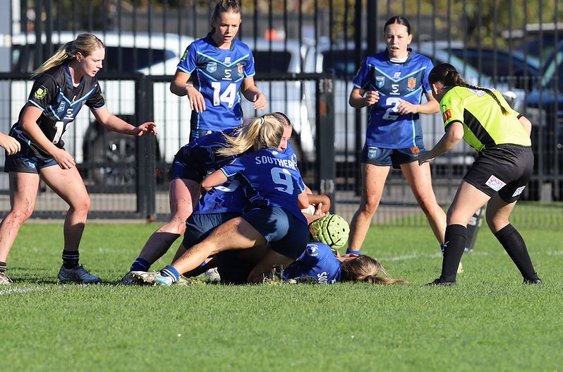 NSWCHS u18 Schoolgirls SOUTHERN vs WESTERN