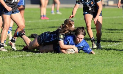 2024 NSWCHS State u18 Schoolgirls rugby league trials actiop photo's Southern vs Western (Photo's - Steve Montgomery)