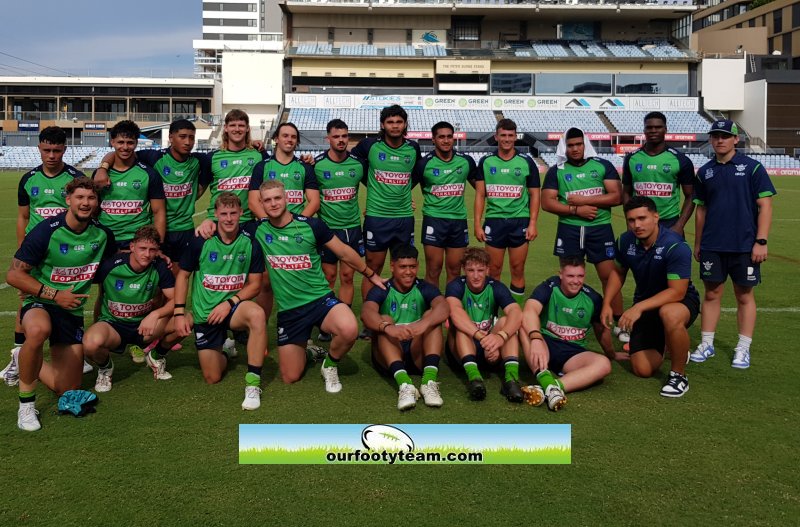2014 Canberra Raiders Harold Matthews Cup team (Photo : Steve Montgomery)