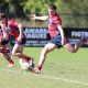 Nikora Williams playing for Sydney Red at the recent NSWCHS State trials is looking for another Green n Gold jersey (Photo - Steve Montgomery)