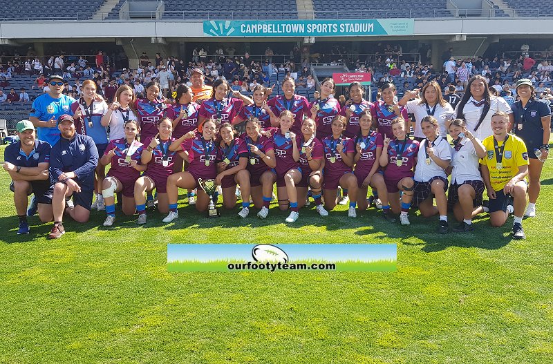 Hills Sports High School are back to back NSW Schoolgirls champions (Photo - Steve Montgomery)