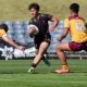 2024 Peter Mulholland Schoolboy Cup qualifying finals action photo's Endeavour Soprts High School vs Holy Cross Catholic College Ryde (Photo's - Steve Montgomery)