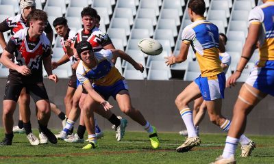 2024 Peter Mulholland Schoolboy Cup qualifying finals action photo's Erindale College ACT vs Patrician Brothers Catholic College Blacktown (Photo's - Steve Montgomery)