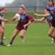 2024 Schoolgirls Cup rugby league Semi Finals action photo gallery The Hills SHS vs Matraville SHS (Photo - Steve Montgomery)