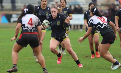2024 Schoolgirls Cup rugby league Semi Finals action photo gallery Bass High School vs Erindale College (Photo's - Steve Montgomery)