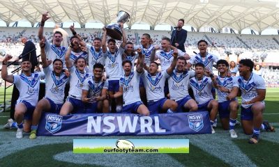 Canterbury Bulldogs 2023 NSWRL Jersey Flegg Cup Champions (Photo - Steve Montgomery)