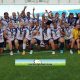Ipswich girls celebrate their big win. (Photo : Steve Montgomery)