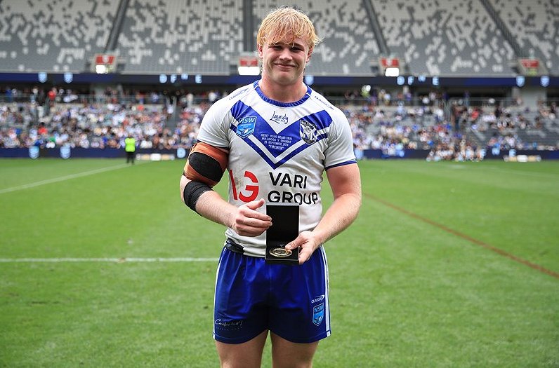 One of Jackson's hard workers, prop Jack Underhill, was named Player of the Match (pictured above, Photos: Bryden Sharp).
