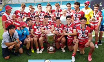 Palm Beach Currumbin SHS 2024 National Schoolboy Cup Champions Photo - Steve Montgomery