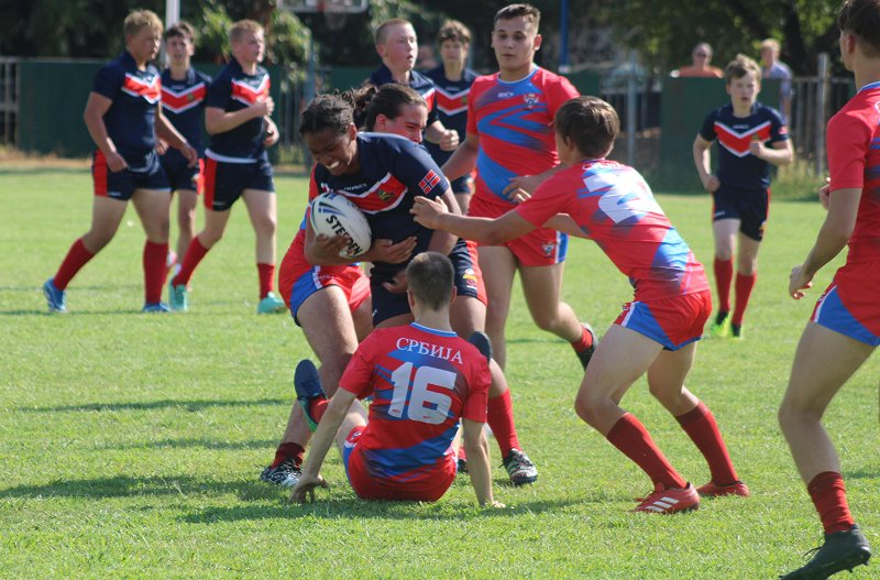 Serbia youth teams claim double over Norway (Photo : European Rugby League)