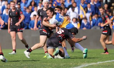 2024 Peter Mulholland Schoolboy Cup Grand Final action photo gallery Endeavour SHS vs Patrician Brothers Catholic College Blacktown (Photo - Steve Montgomery)