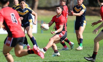 2024 NSWCHS University Shield Schoolboy rugby league action photo gallery Westfields SHS vs Endeavour SHS (Photo - Steve Montgomery)