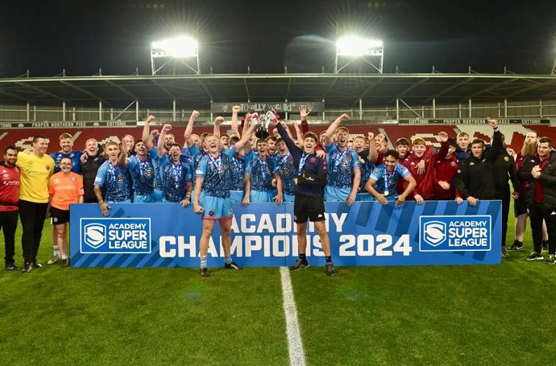 Wigan Warriors beat St Helens in the Academy Grand Final to be crowned 2024 Champions Photo - Wigan Warriors
