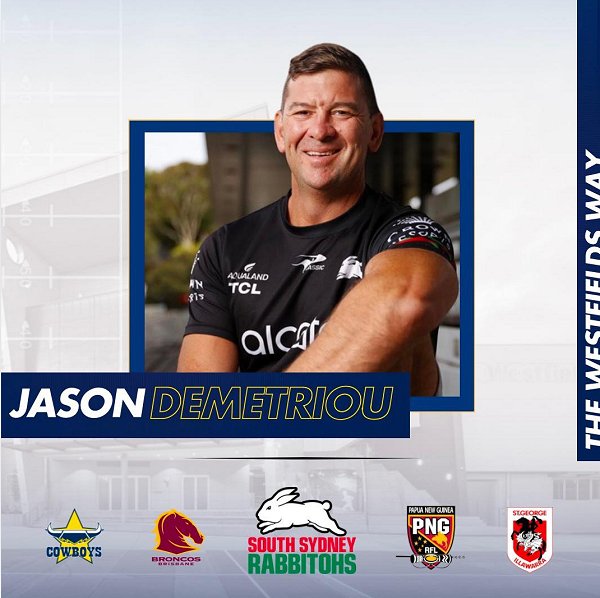 Jason Demetriou new Westfields SHS coach (Photo : Westfields Sports High School)