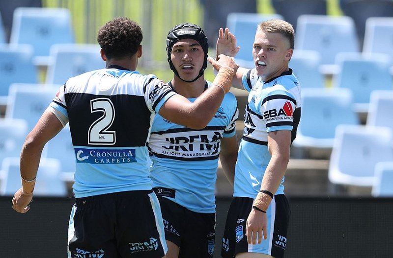A win and a loss for male junior rep Sharks (Photo : B Sharp)