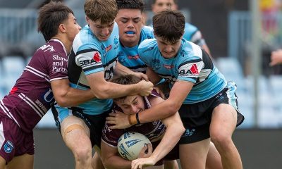 One up one down for Junior Sharks (Photo : Cronulla Sharks)