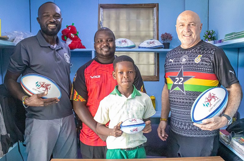 Futurestars charity and Ghana rugby league partner to support young players (Photo : European Rugby League)