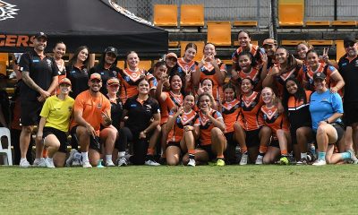 Wests Tigers Tarsha Gale Cup team (Photo : Wests Tigers)