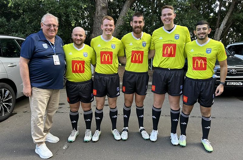 The Tarsha Gale Cup grand final referee's (Photo : NSWRLRA)