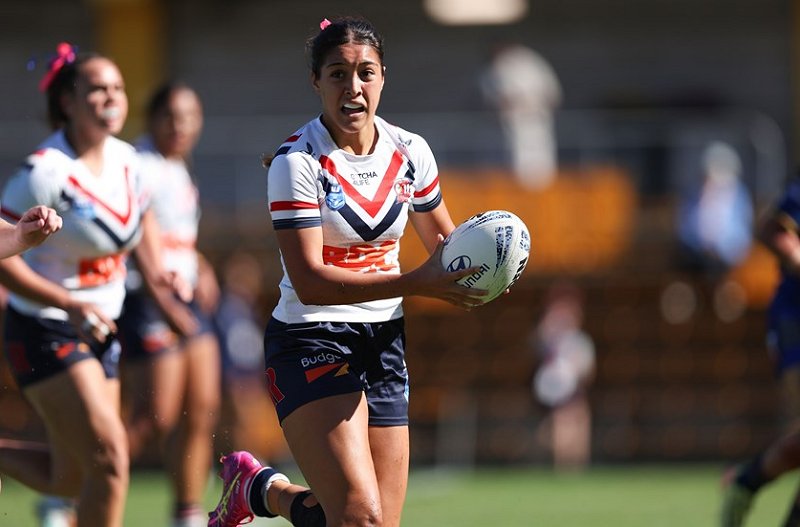 Roosters captain and five-eighth Mia Vaotuua (Photo : NSWRL)