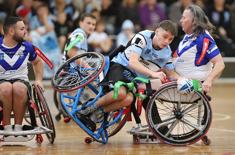 Sharks secure NSW Plate Wheelchair premiership (Photo - Steve Montgomery)