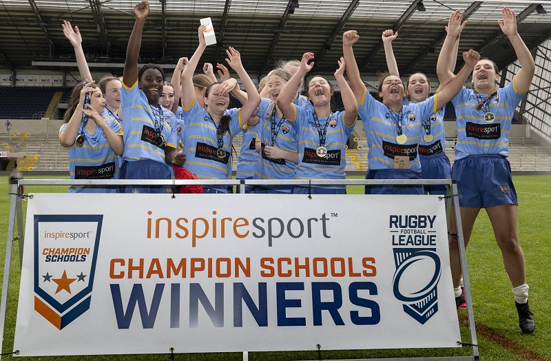 Archbishop Sentamu Academy Year 10 Girls (Photo : England Rugby League)