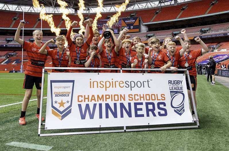 Rainford High victorious in Steven Mullaney Memorial Game with a record-breaking win (Photo : England Rugby League)