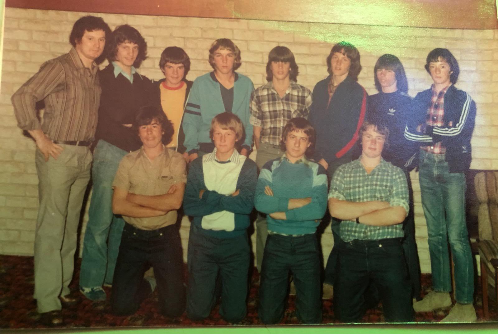 JUNEE JUNIORS The Under 15 team from 1979 (Photo : Supplied)