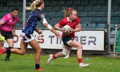 Player of the match Wales women skipper Beth Dainton (photo credit to Penallta Photographics)