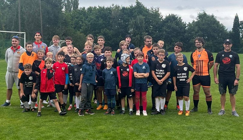 Slovakian club RK Bratislava took part in a recent junior camp in Havlíckuv Brod, Czechia