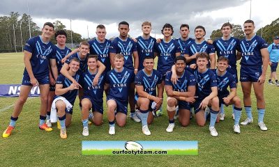 2023 NSW u17 team photo vs Warrington (Photo : Steve Montgomery)