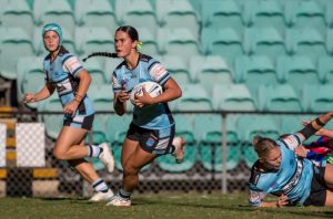 Makayla Vakauta has propelled the Tarsha Gale Cup Sharks into the competition Grand Final (Photo : Adam Wrightson)