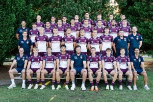 Sea Eagles 2026 Harold Matthews Cup squad with Tom Giles and his coaching staff (Photo : Manly Sea Eagles)