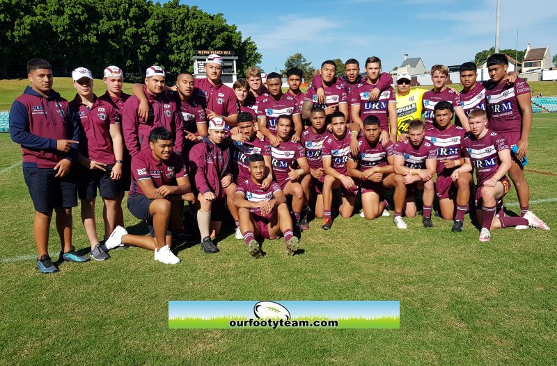 2021 NSWRL Preliminary Finals Manly Sea Eagles Harold Matthews Cup (Photo : Steve Montgomery)