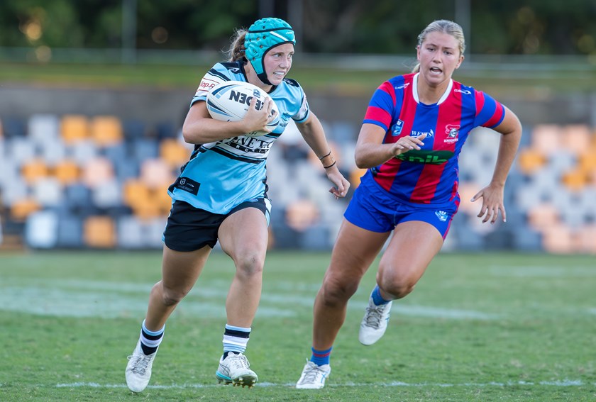 Cronulla Sharks Tarsha Gale team into the 2026 Grand Final (Photo : Adam Wrightson)