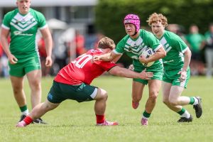 Wales u16s in action vs Ireland 2026 Four Nations (Photo : ERL)