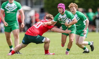 Wales u16s in action vs Ireland 2026 Four Nations (Photo : ERL)