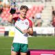 City v Country u17's Man of the Match was City's Hooker Blake Mozer, Pictured here holding the 2021 u17's Boys City v Country Cup (Photo's : Erick Lucero/QRL)